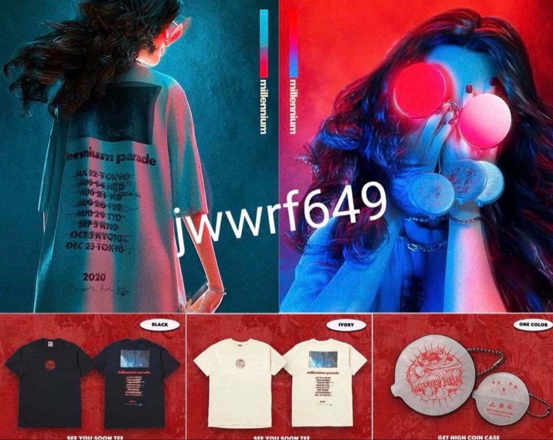 新品未開封millennium paradeミレパ幻のツアーTシャツ/常田大希
