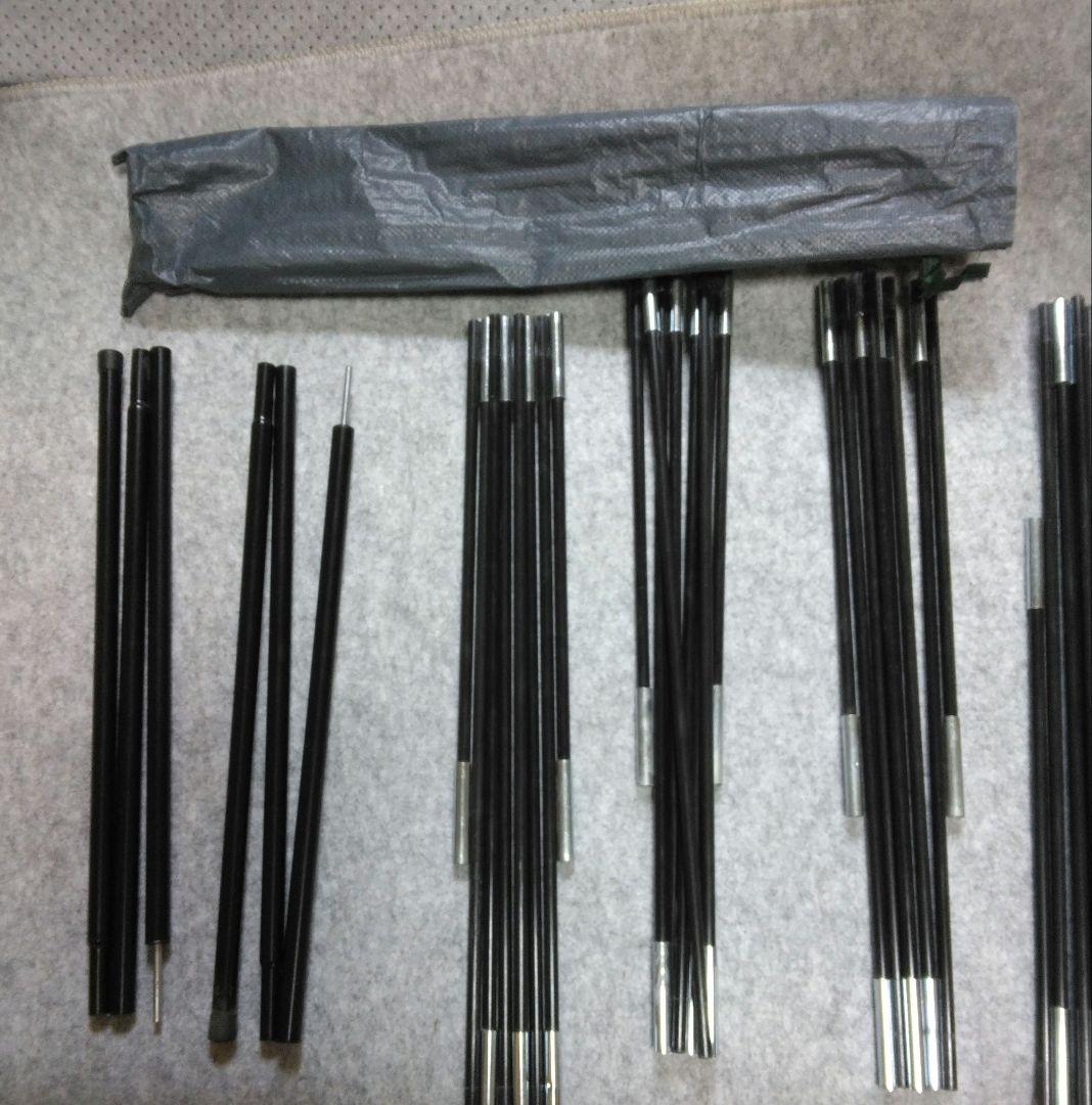 【中古】キャプテンスタッグ CSスリールームドームテントUV 4人用 3ルーム
