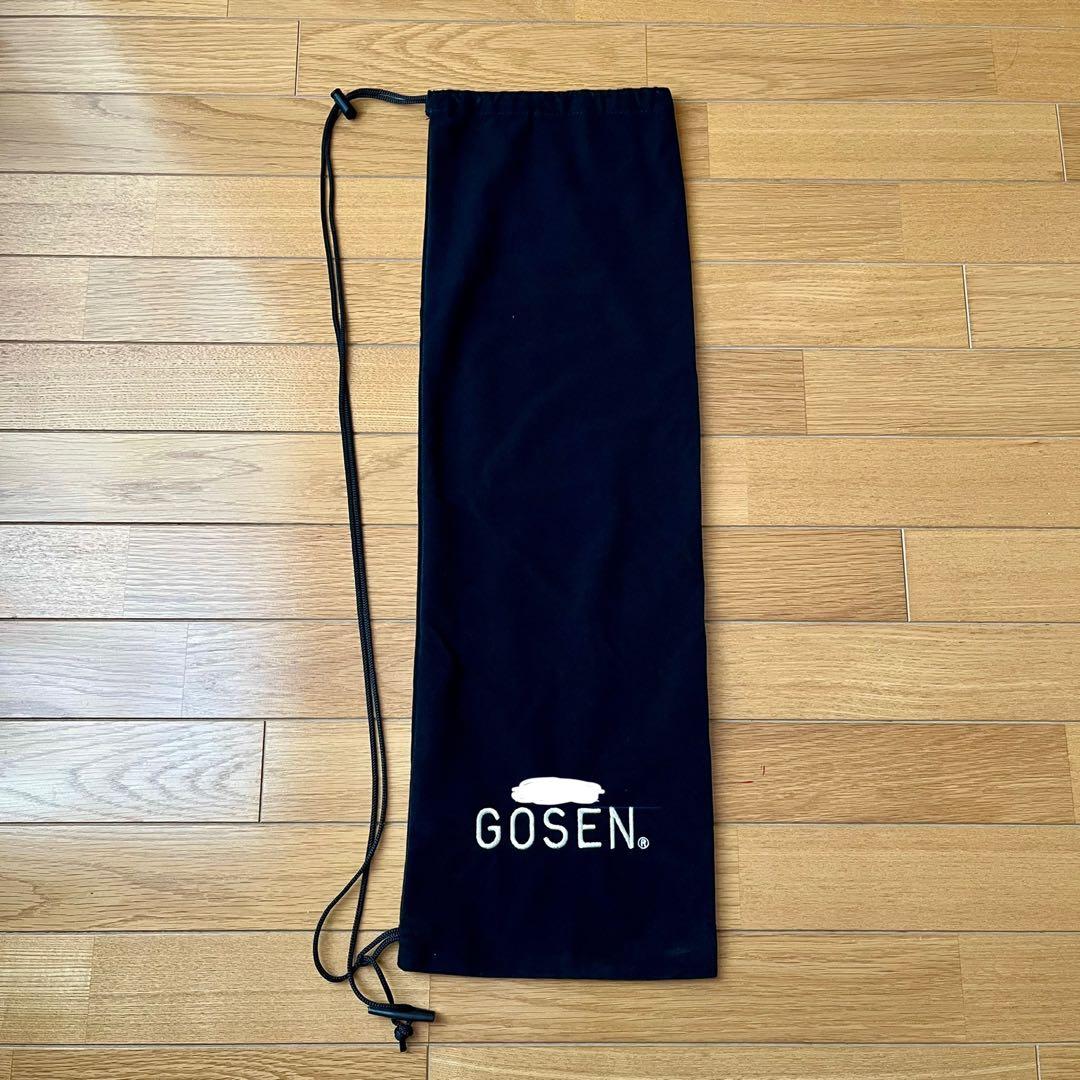 美品　ゴーセン　GOSEN バドミントンラケット　カスタムエッジ　FLEX−s