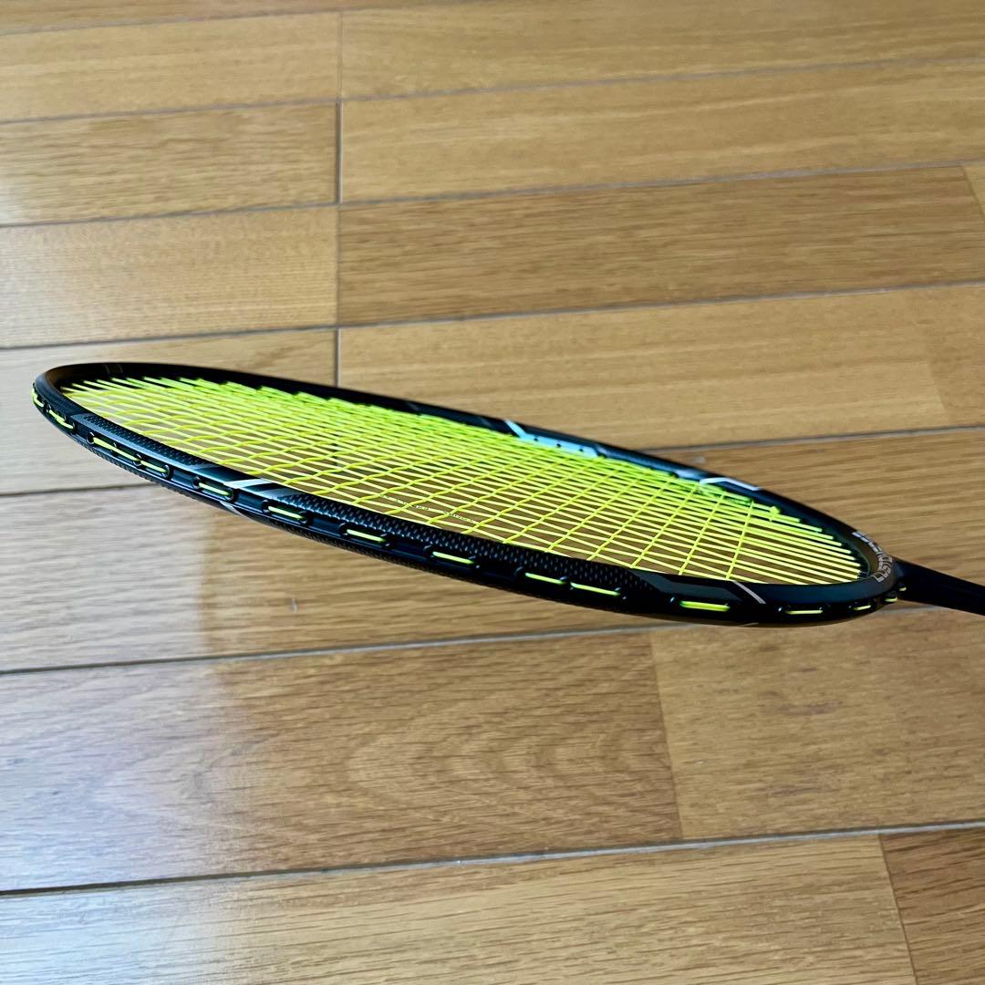 美品　ゴーセン　GOSEN バドミントンラケット　カスタムエッジ　FLEX−s