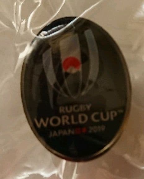 ラグビー日本代表レプリカジャージ 2019WCピンバッジ付き