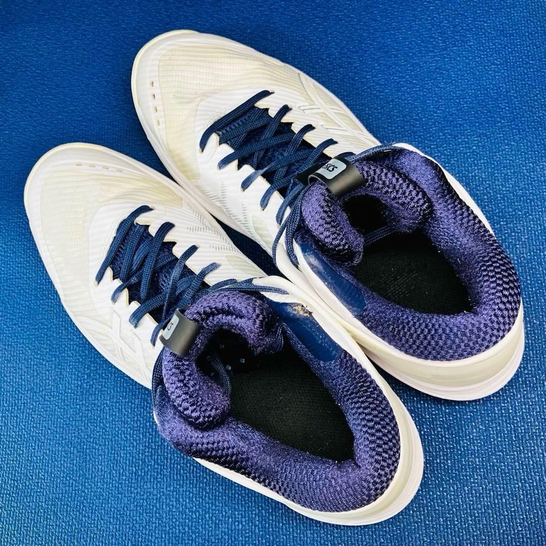 【GELBURST24 】アシックス25.5㌢　ゲルバースト24 バスケット