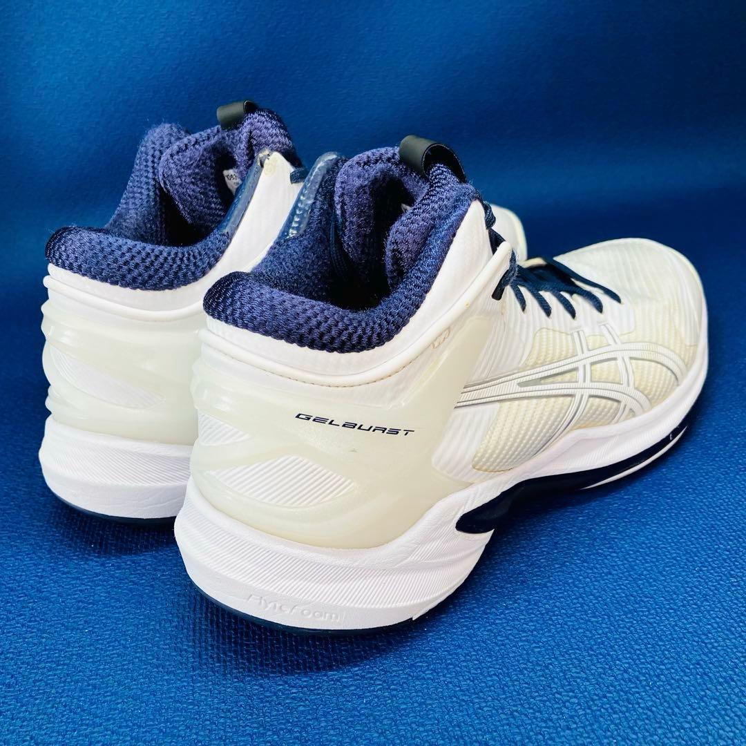 【GELBURST24 】アシックス25.5㌢　ゲルバースト24 バスケット