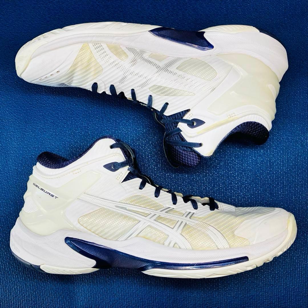 【GELBURST24 】アシックス25.5㌢　ゲルバースト24 バスケット