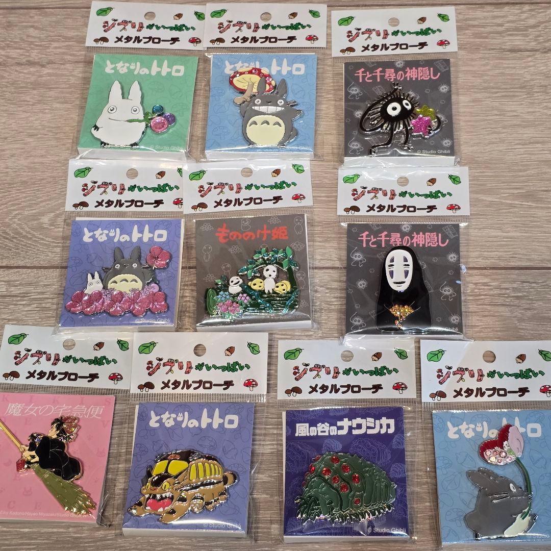 新品 ジブリ となりのトトロ 千と千尋の神隠し 魔女の宅急便 もののけ姫
