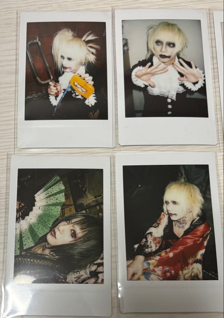 ⑨黒百合と影 烏名鳴 メメント・モリ 哀 チェキ 10枚セット
