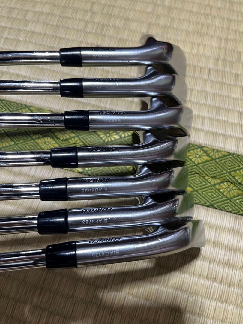 支給品シャフト❗️PXG 0311T FORGEDアイアン7本セット　硬さTX