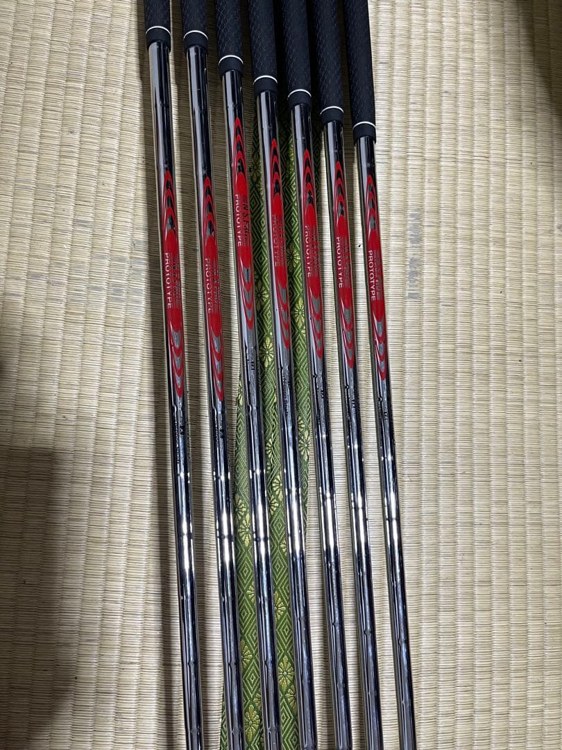 支給品シャフト❗️PXG 0311T FORGEDアイアン7本セット　硬さTX