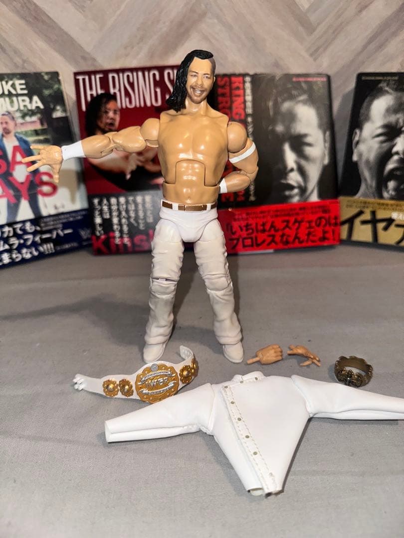 中邑真輔　フィギュア　自伝4冊セット