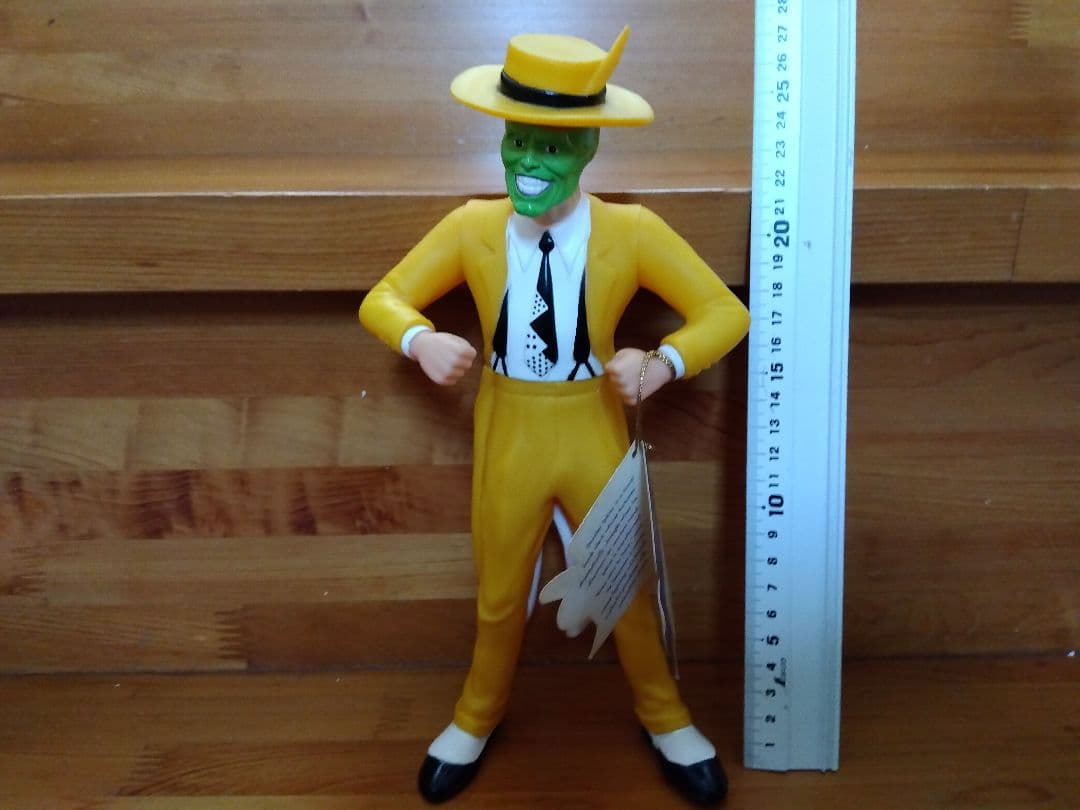 ●マスク The MASK ジムキャリー ソフビ フィギュア スタチュー 映画