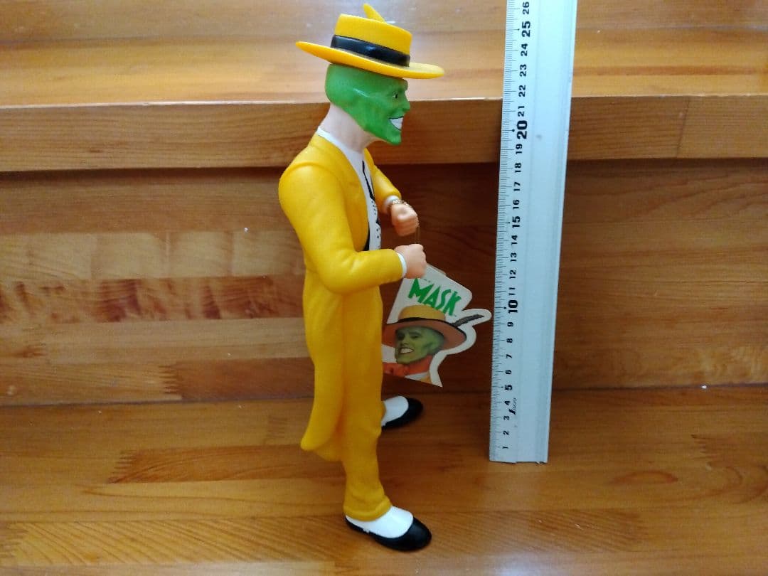 ●マスク The MASK ジムキャリー ソフビ フィギュア スタチュー 映画