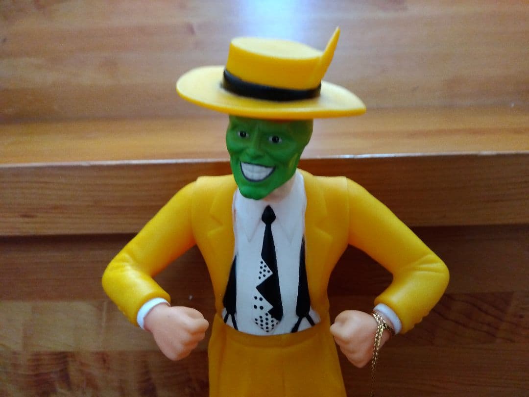 ●マスク The MASK ジムキャリー ソフビ フィギュア スタチュー 映画