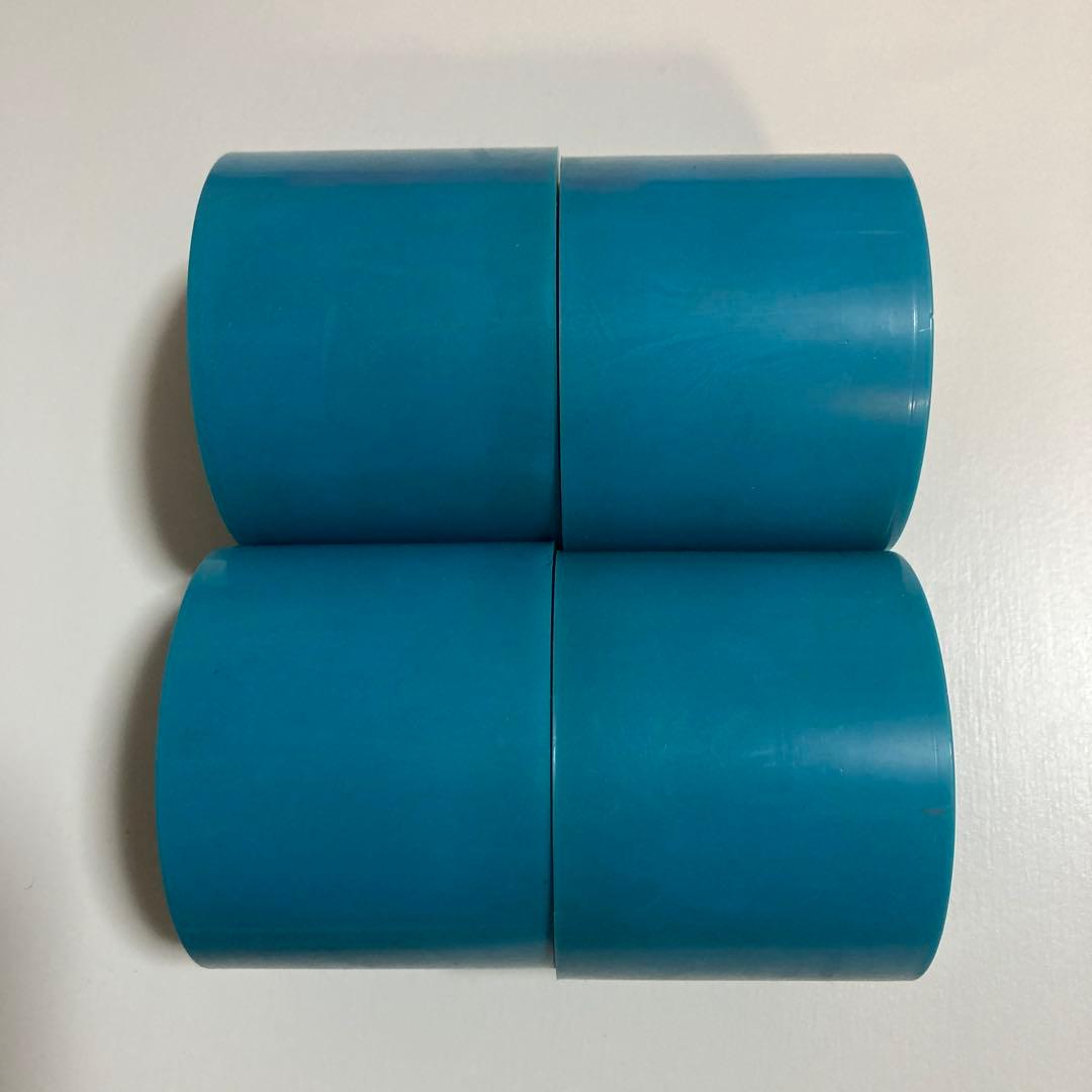美品!!Cadillac wheels70mm80d BLUE ソフトウィール