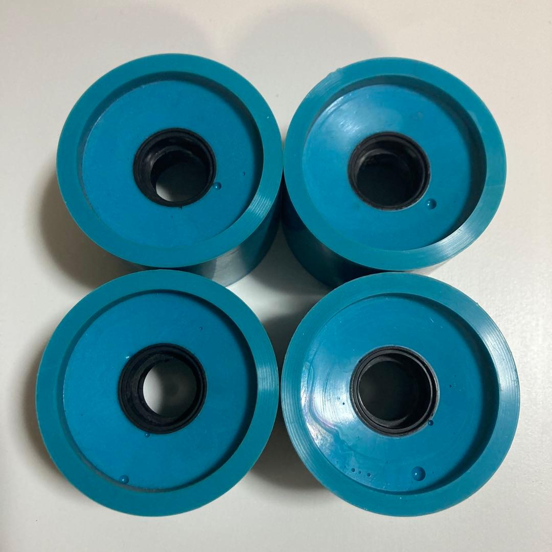 美品!!Cadillac wheels70mm80d BLUE ソフトウィール