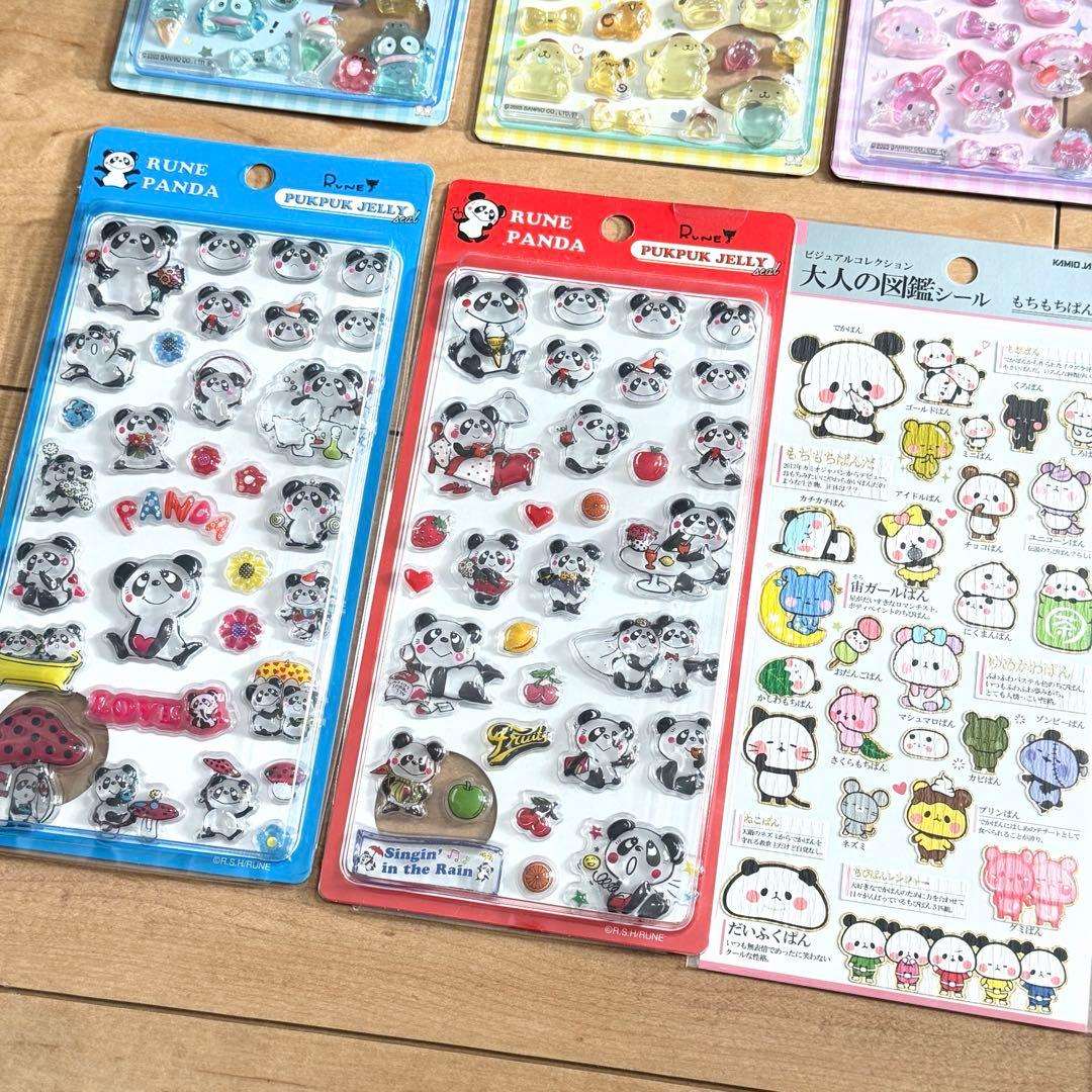 ボンボンドロップ　シール　サンリオ　第二弾　マイメロ　クロミ　大人の図鑑　正規品