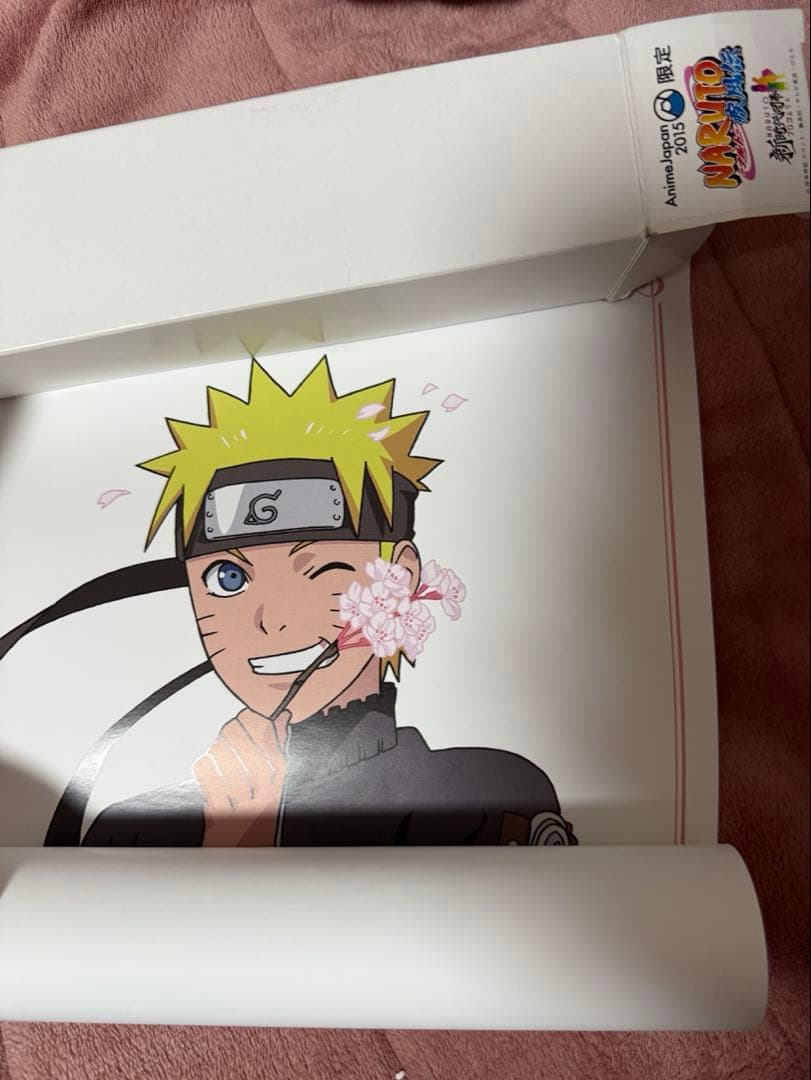▲ NARUTO 疾風伝　アニメジャパン　ポスター　ナルト