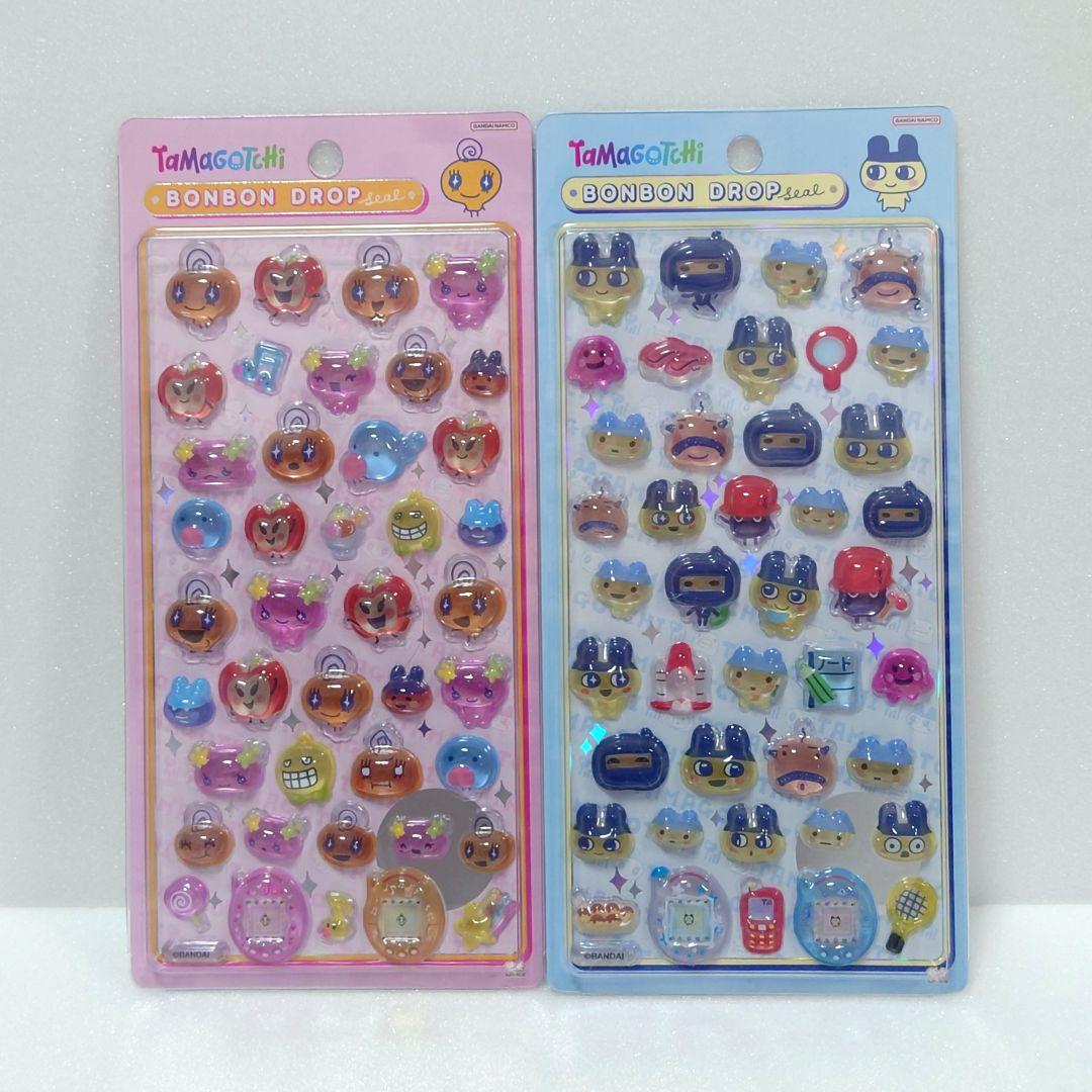 新品☆正規品・ボンボンドロップシール　たまごっち＆ディズニー　9枚セット