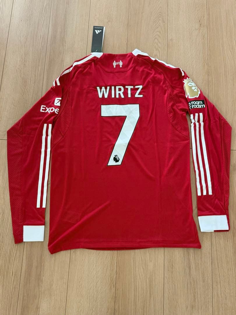 リバプールFC WIRTZ 7 adidas ジャージ M