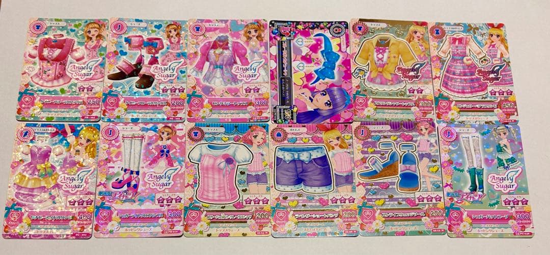アイカツカード キュート　プレミアム　スターフェスティバルサンダル　74枚セット