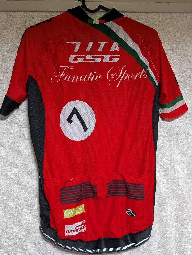 7ITA GSG Fanatic Sports サイクルジャージ上下セット L