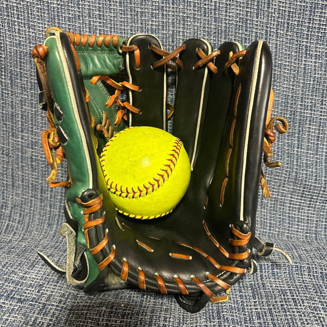 【中古】グラブワークス オーダー プロステアハイド 外野手用
