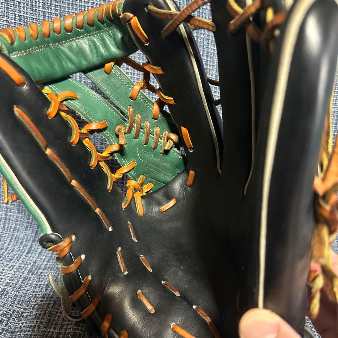 【中古】グラブワークス オーダー プロステアハイド 外野手用