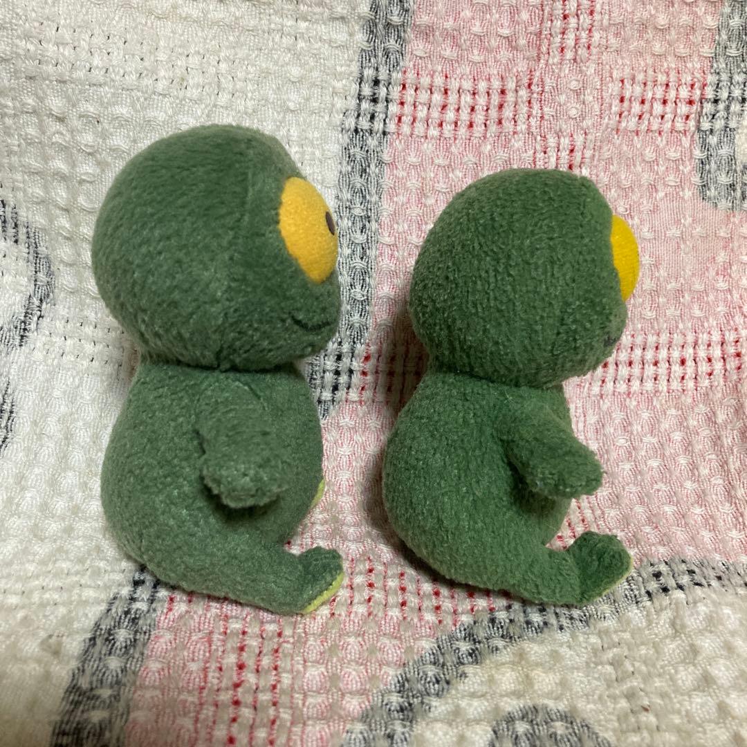 バムとケロ　ぬいぐるみ　ケロS ぬいぐるみ　2コセット 中古品 バラ売り不可