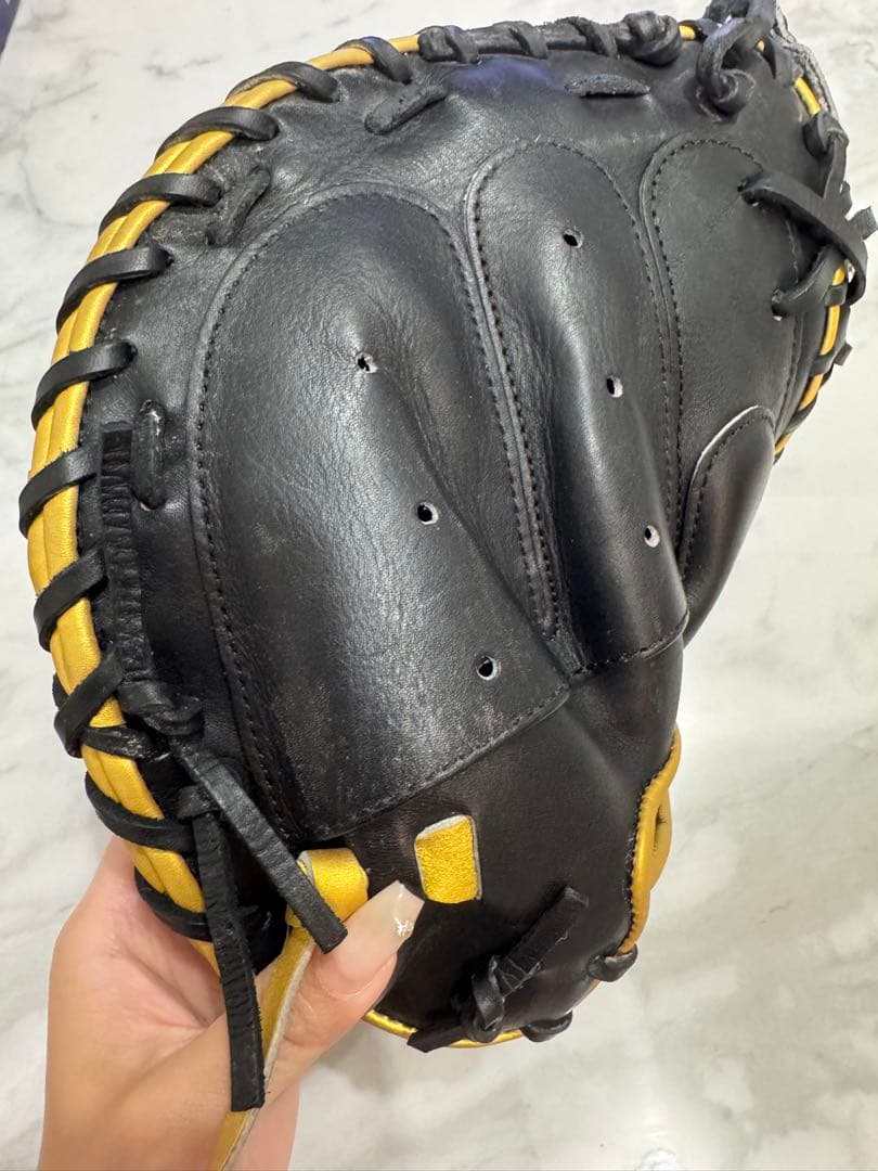 ハタケヤマ 軟式キャッチャーミット 甲斐拓也 TH-SH19GS プロモデル