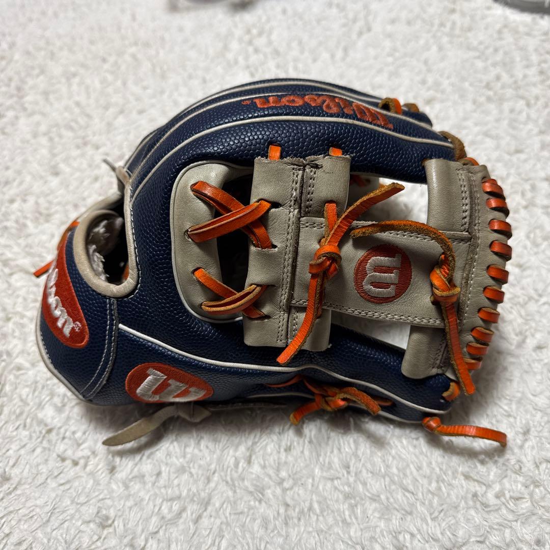 Wilson 軟式グローブ 86型ネイビー/グレー