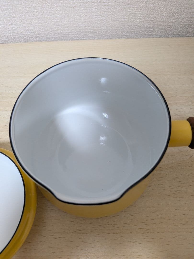DANSK ダンスク　蓋つき コベンスタイル ソースパン 黄 #03