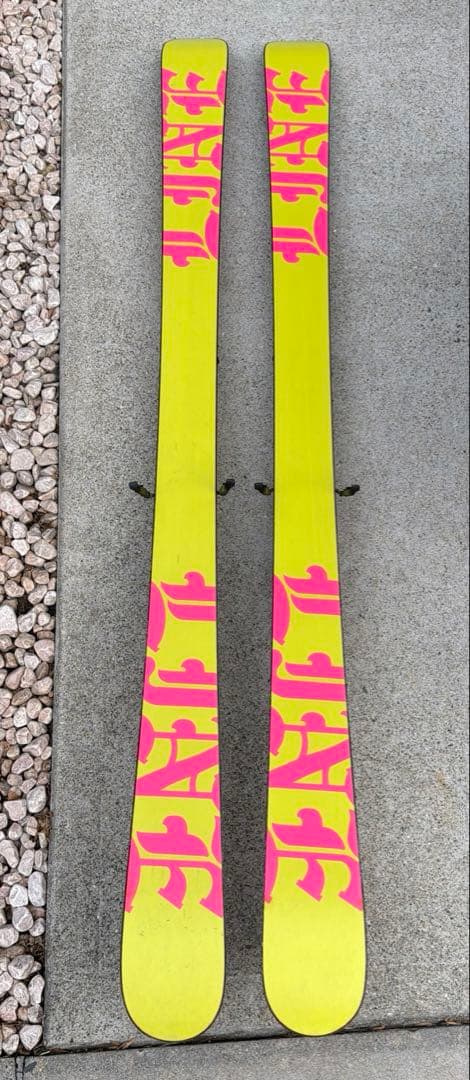 LINE INVADER 161cm スキー板 ビンディング付