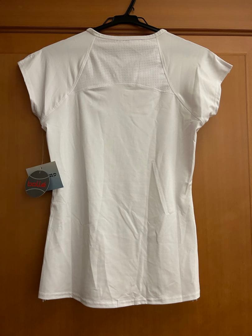 ボレー テニスウェア　白トップス　US-Sサイズ　新品