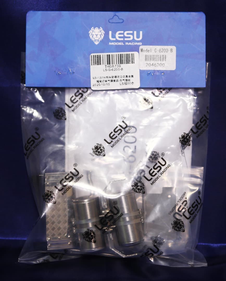 ■LESU ステンレス ガスタンク付 テールビームキット (改) G-6200