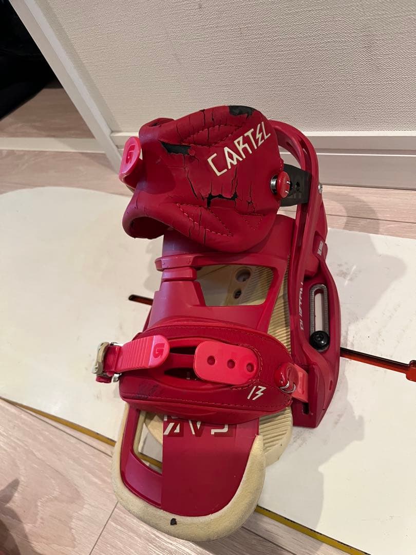 BURTON CUSTOM X(158) × CARTEL EST(Mサイズ)