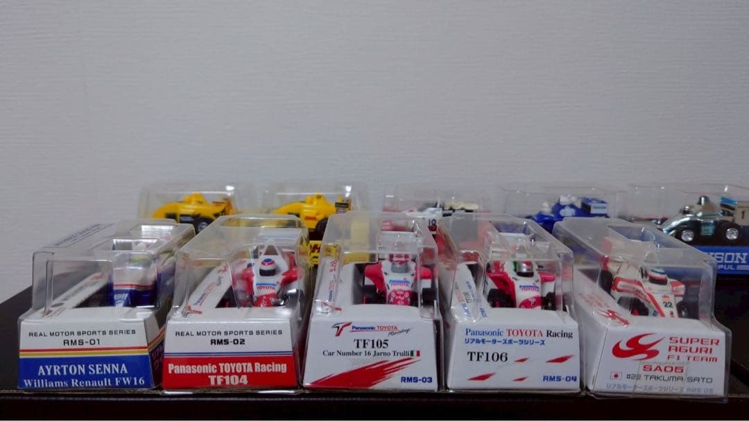 F1チョロQ 　10台セット　トヨタ　ウィリアムズルノー　ホンダ　アグリ等