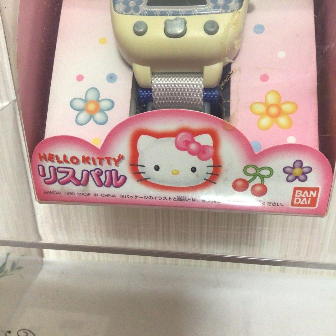 バンダイ　ハローキティ　リスパル　ブルー