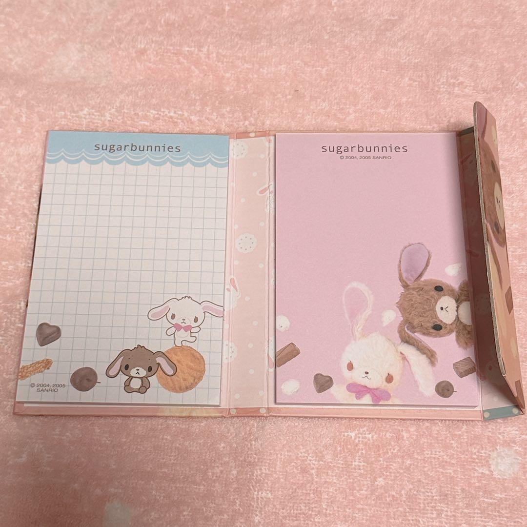 希少　当時品　シュガーバニーズ　メモ帳　マグネット