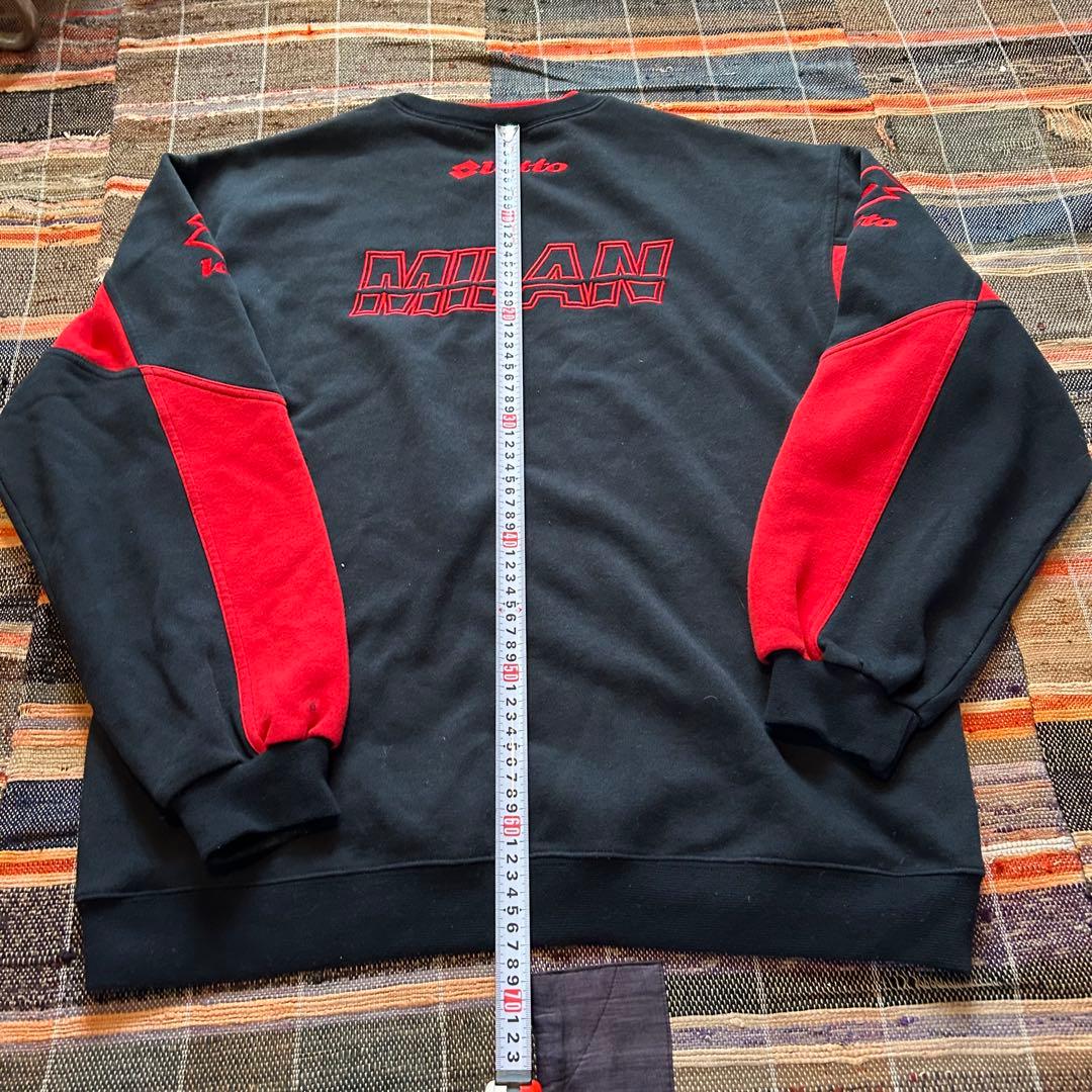 Lotto ACミラン スウェット　90s vintage セリエA プレミア