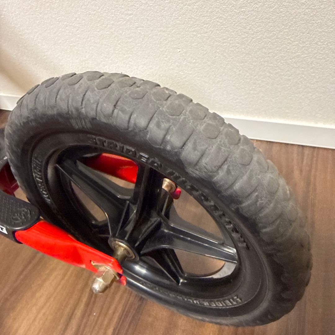 動作OK ストライダー スポーツ 赤 レッド 12インチ バランスバイク キッズ