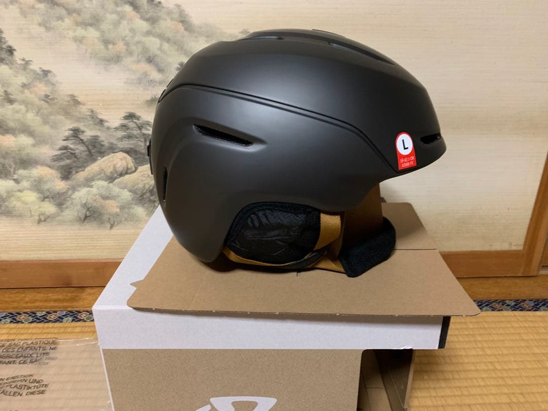 GIRO NEO AF ヘルメット アダルトLサイズ メタリックコールタン