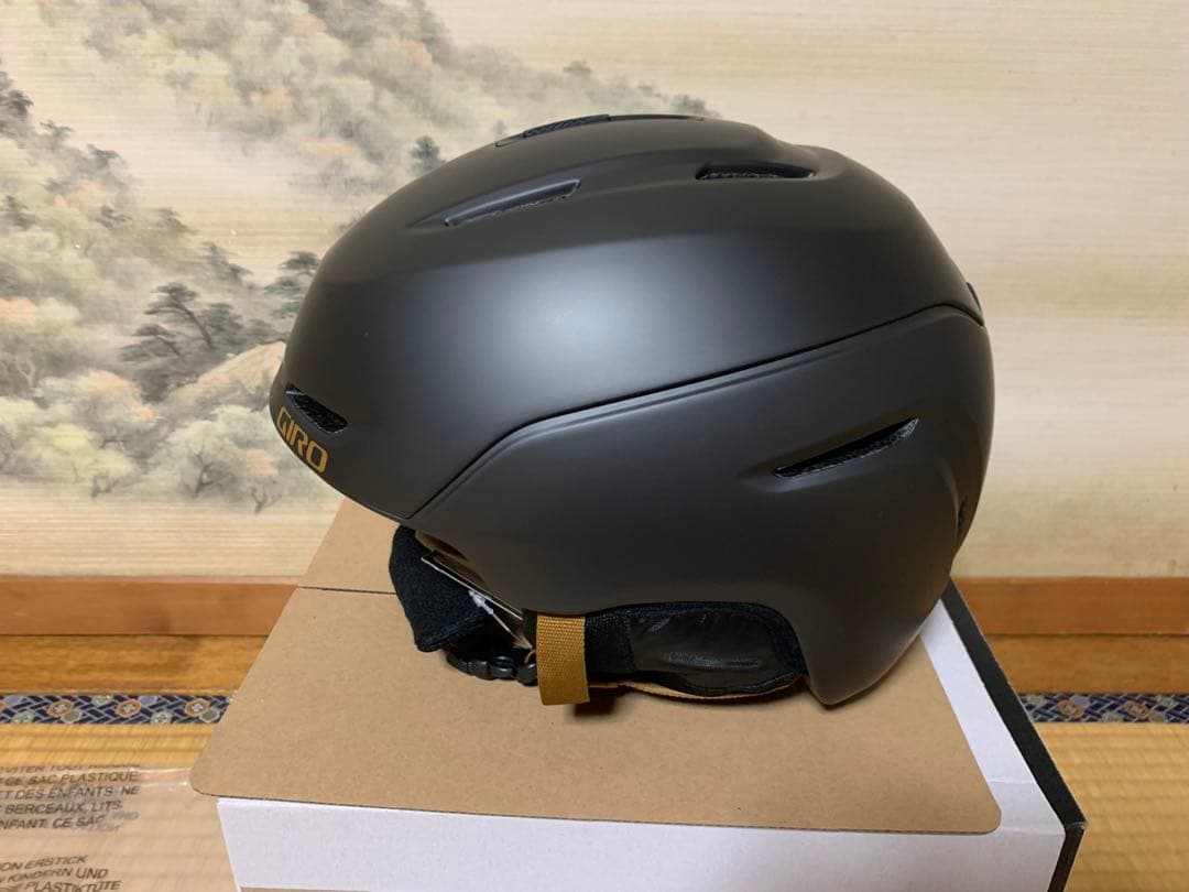 GIRO NEO AF ヘルメット アダルトLサイズ メタリックコールタン