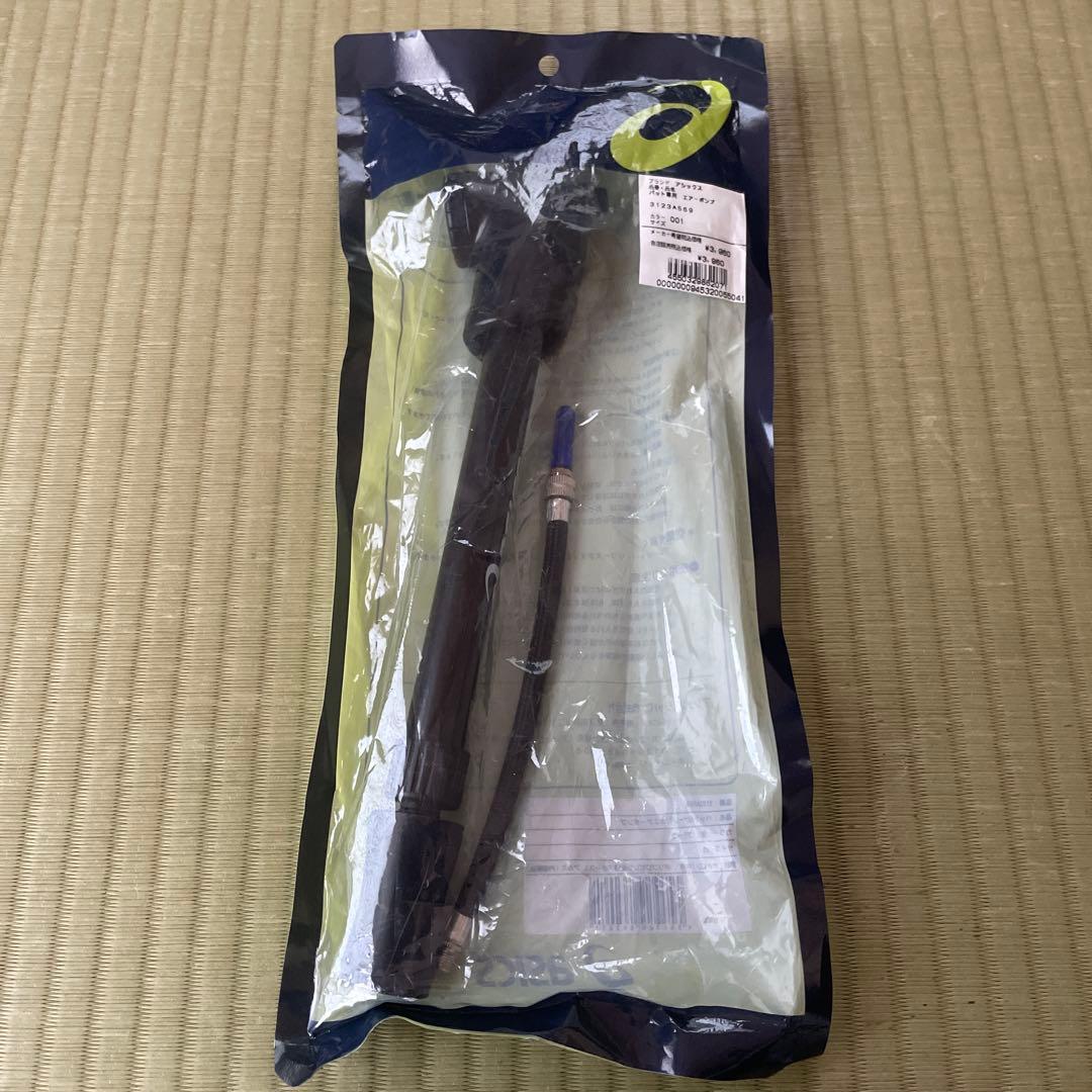 【未使用】アシックス製 軟式コンポジットバット レガートゼロ 専用ポンプ付き