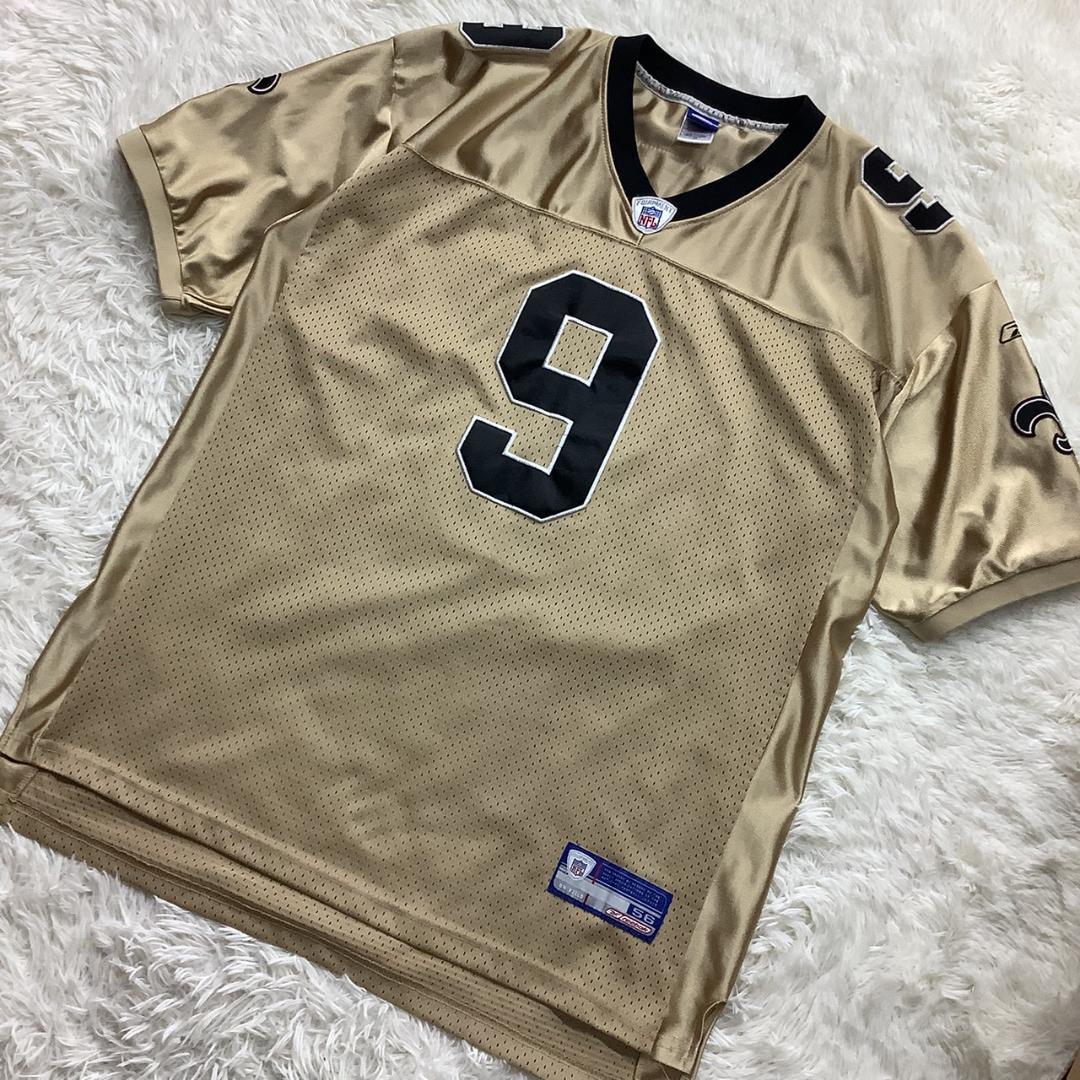 NFL セインツ ドリューブリーズ リーボック アメフト 大きめ 3XL
