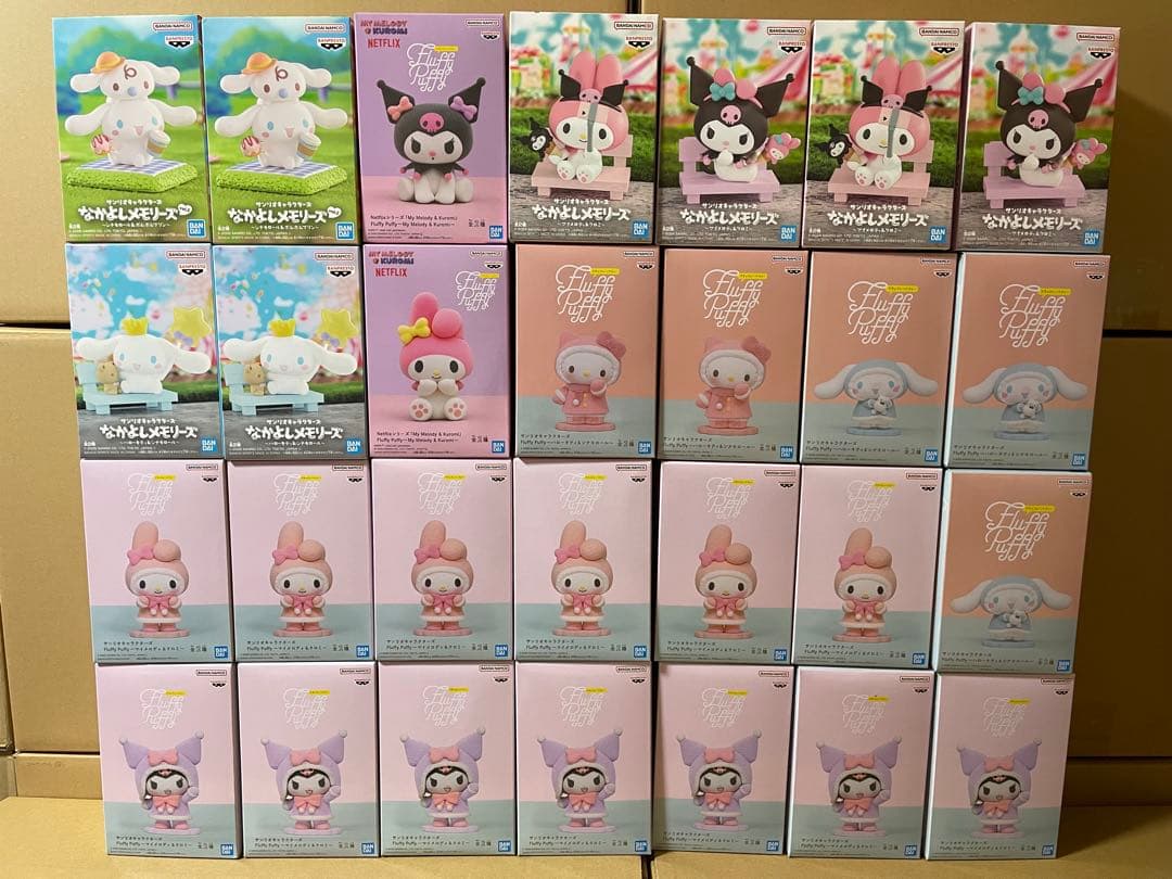 まとめ売り②サンリオキャラクターズ なかよしメモリーズ　Fluffy Puffy