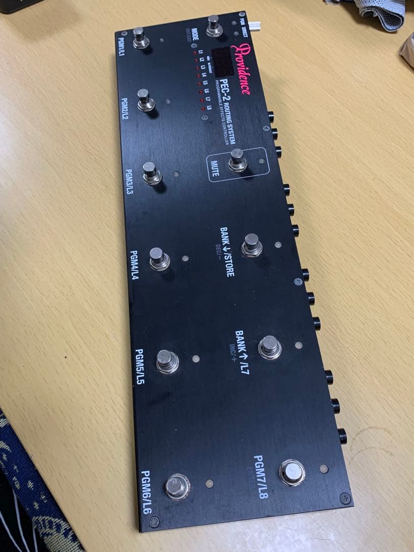Providence PEC-2 プログラムスイッチャー パッチケーブル8本付