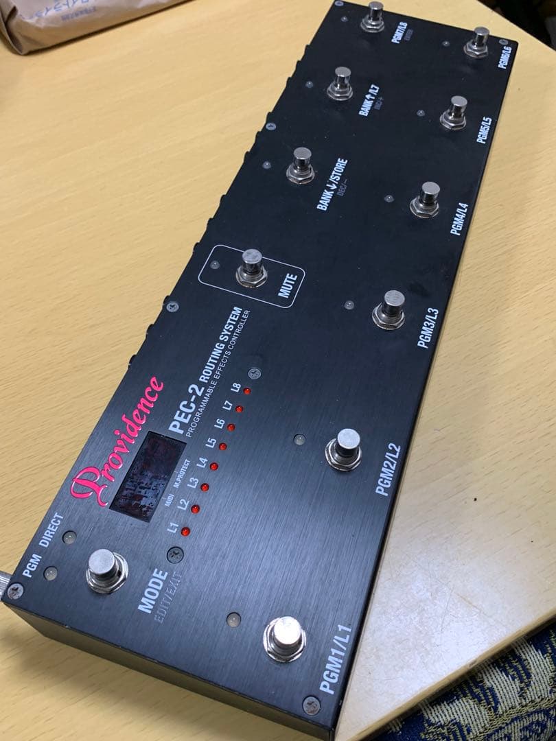 Providence PEC-2 プログラムスイッチャー パッチケーブル8本付