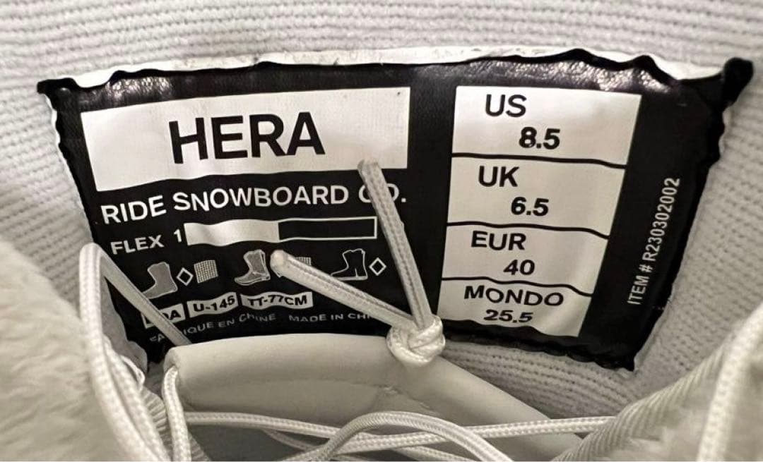 25.5cm RIDE HERAレディース ブーツ スノーボード boa