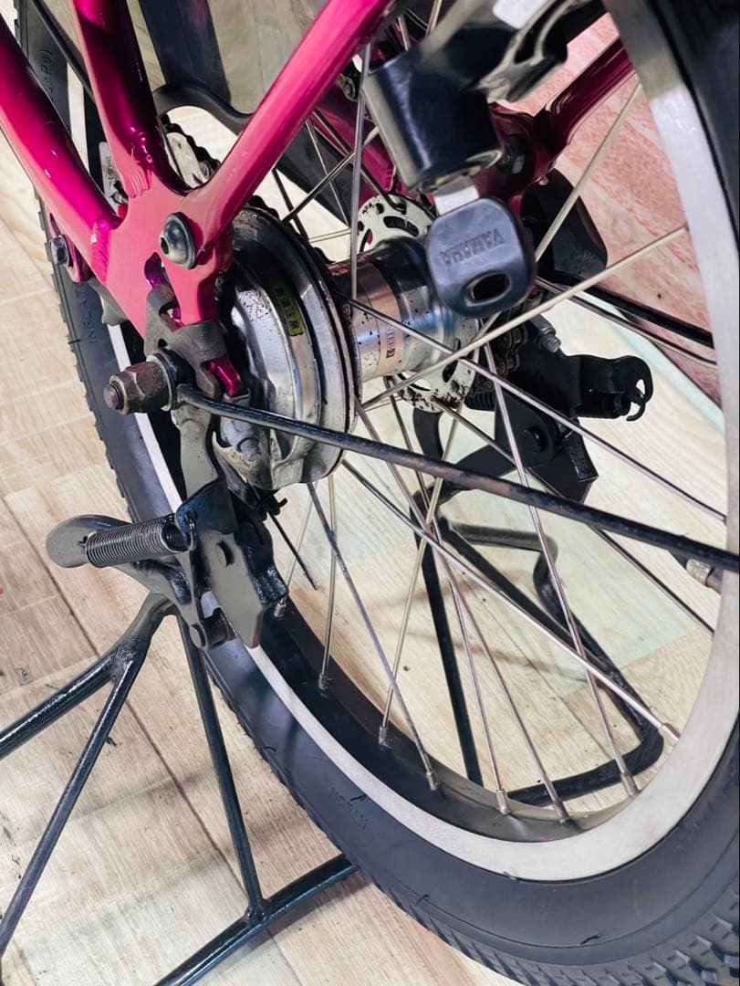 ZK3663 電動自転車 ヤマハ パスキス 子供乗せ 20インチ 送料無料