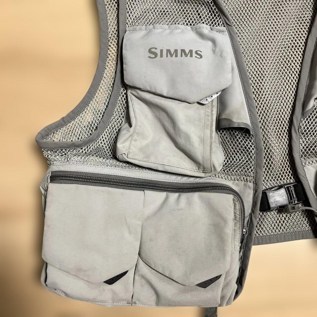 SIMMS メッシュベスト　フィッシングベスト　サイズS釣り　渓流