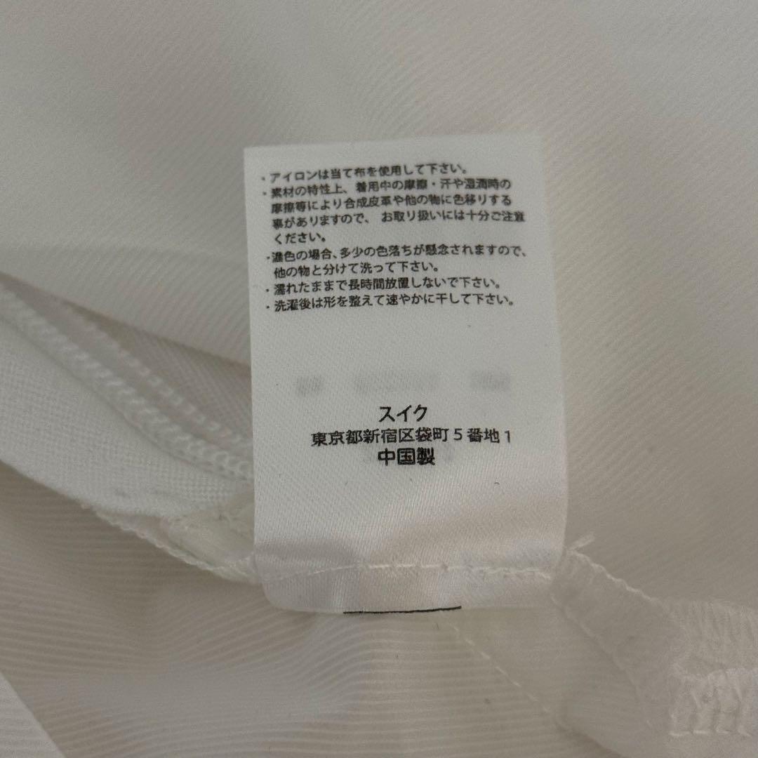 SUICゴルフ PLEATS SKIRTホワイト